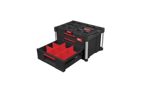 MILWAUKEE Cassettiera portautensili con 2+1 cassetti (4932493190)