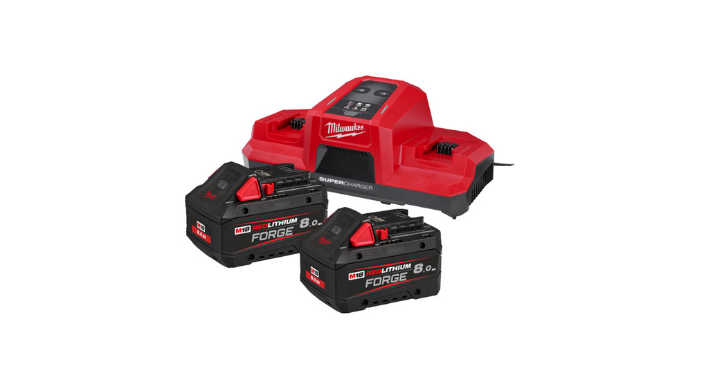 MILWAUKEE Energy kit M18 2X8Ah + M18DBSC (4933498616)