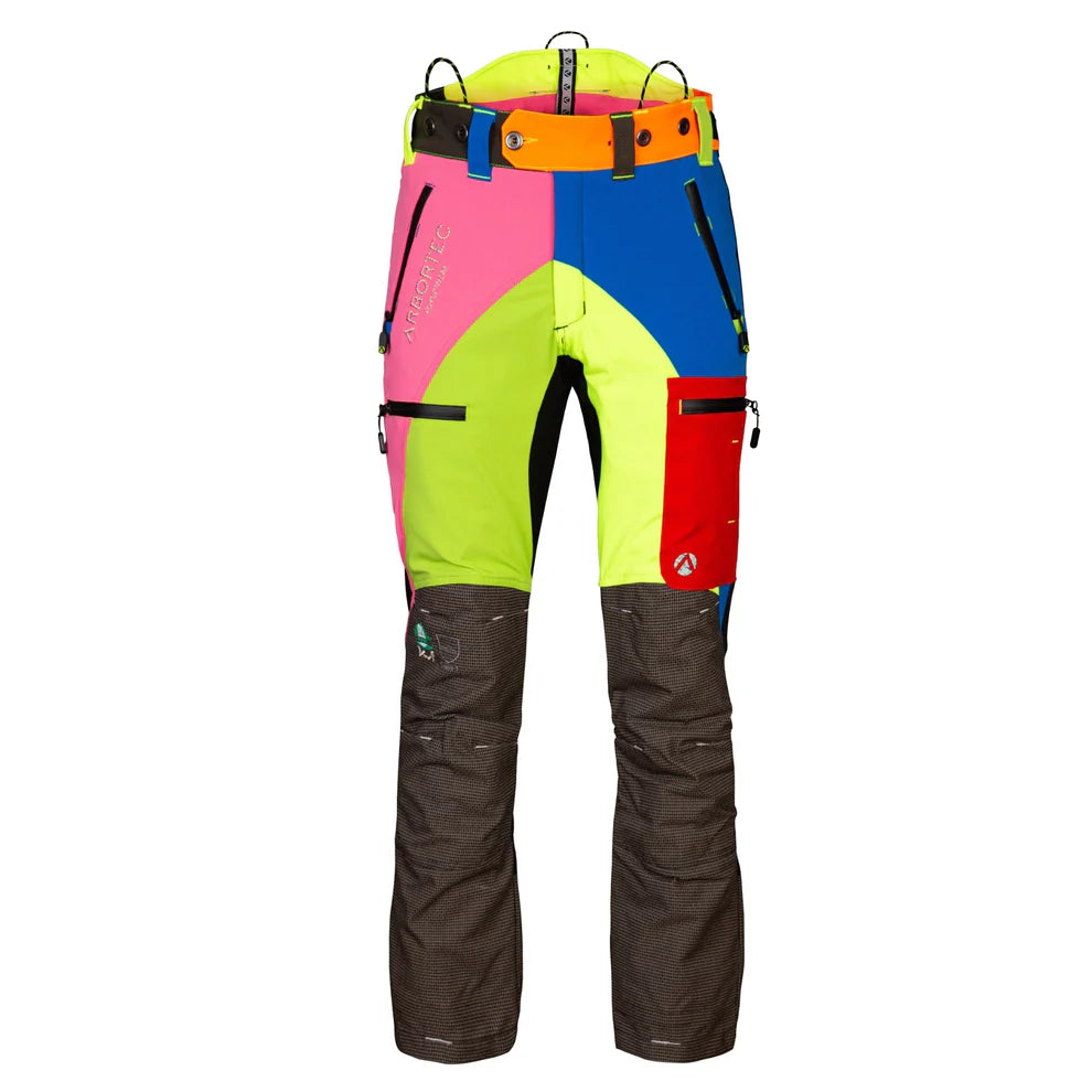 ARBORTEC AT4060 Breatheflex Pro Chainsaw Trousers Design A Class 1 -Multi Colour