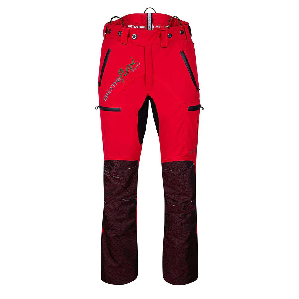ARBORTEC Freestyle Chainsaw Trousers Design A Class 1 - Red - AT4061