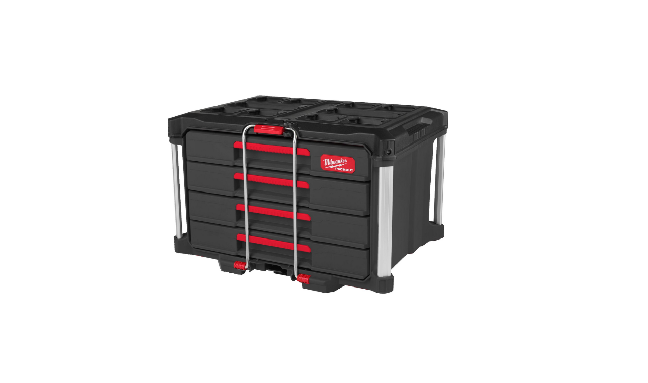 MILWAUKEE Cassettiera portautensili con 4 cassetti (4932493189)