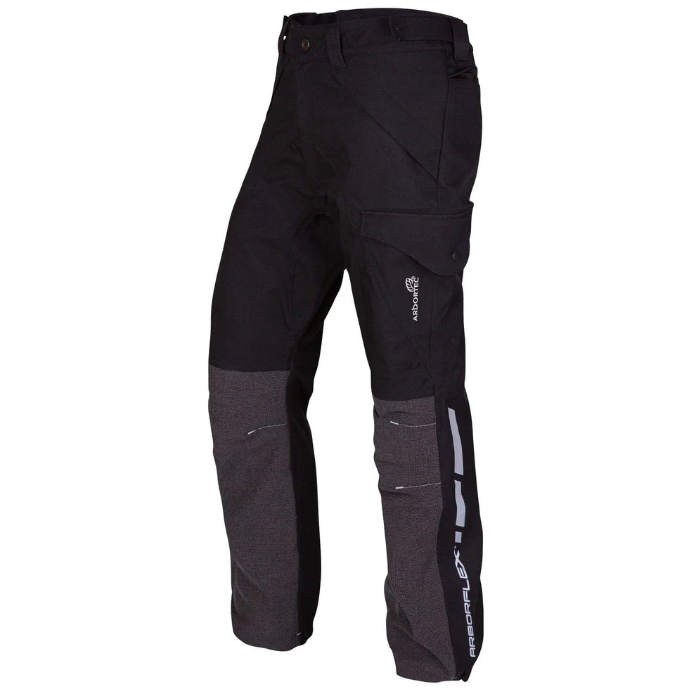 ARBORTEC AT4145 Arborflex Storm Skins Work Trousers - Black