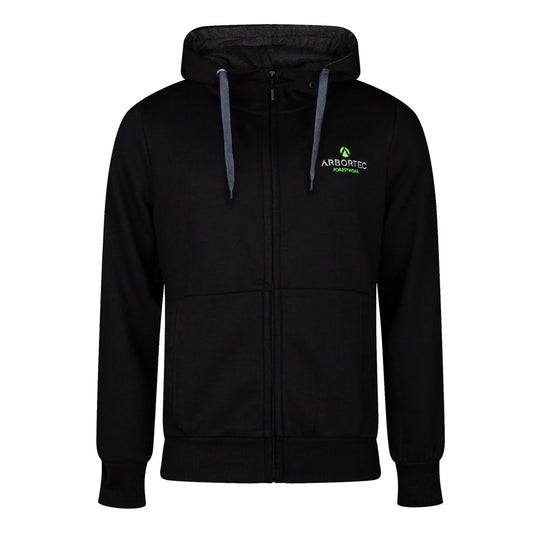 ARBORTEC Black Zip Hoodie