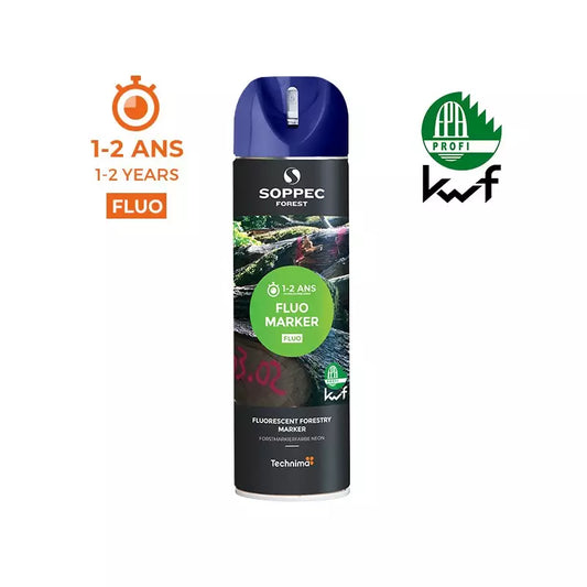SOPPEC FLUO MARKER - Vernice per marcatura forestale - Durata: 1-2 anni - Vari Colori