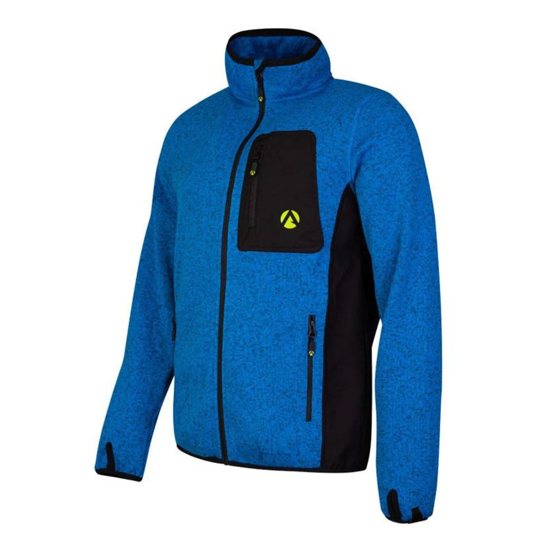 ARBORTEC Kudu Plus Melange Zip Sweater (Blue)