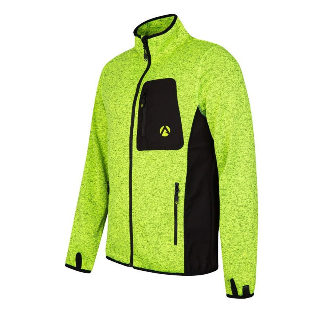 ARBORTEC Kudu Plus Melange Zip Sweater (Yellow)