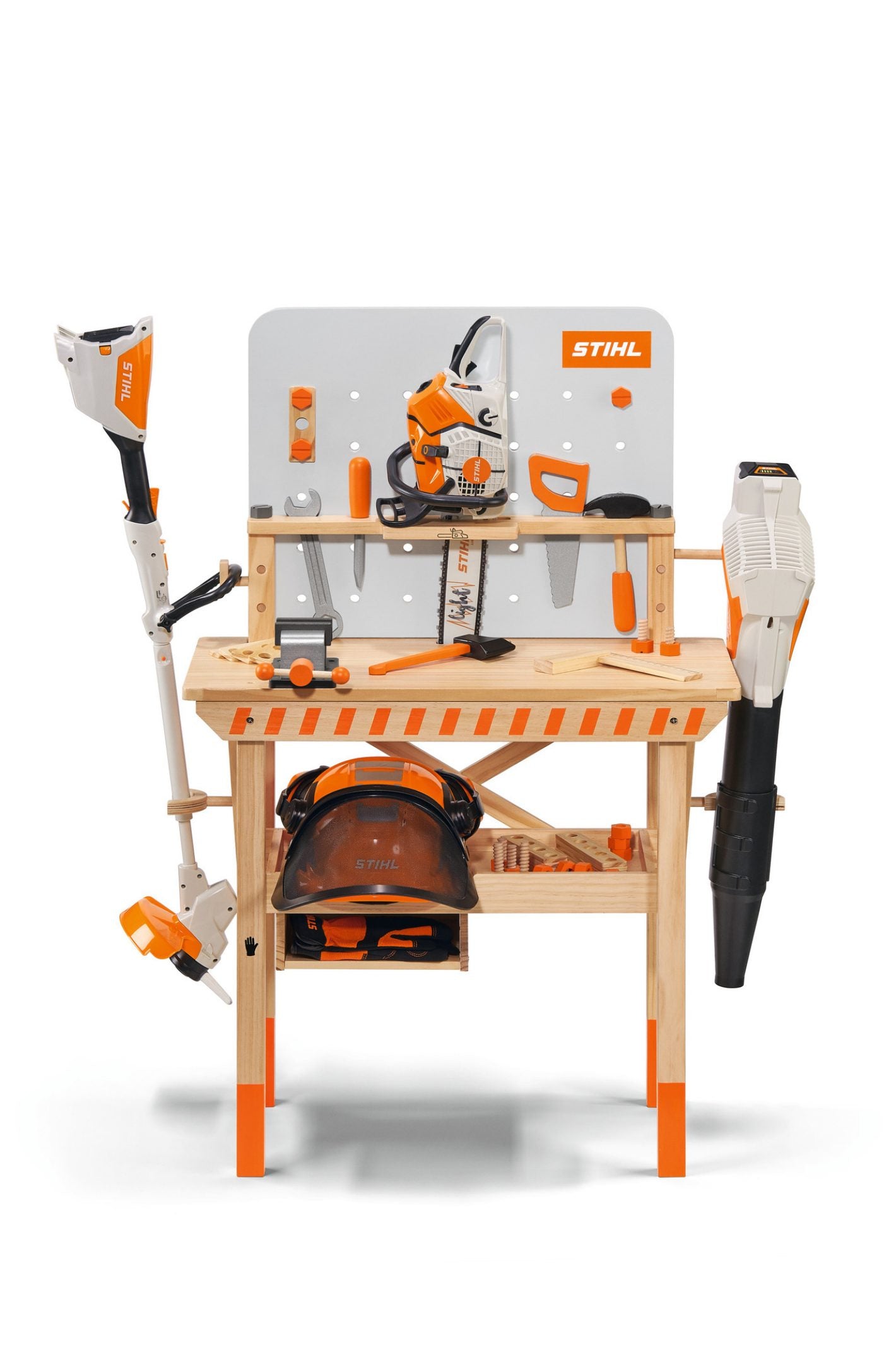 STIHL Banco da lavoro in legno per bambini
