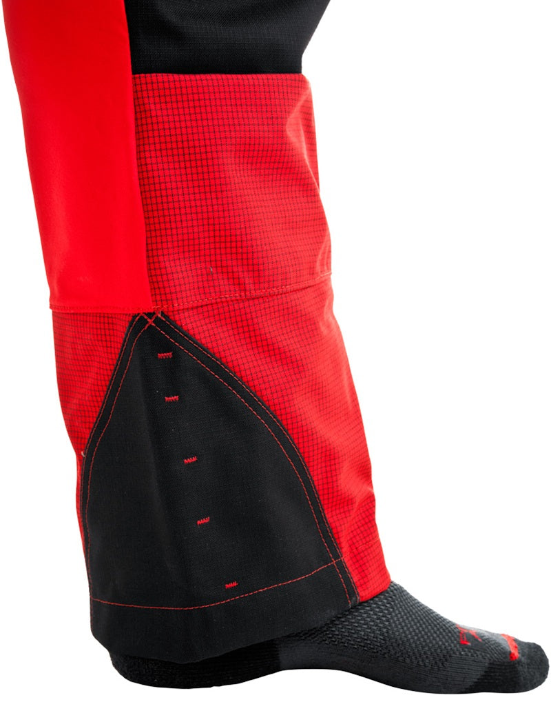 PANTALONI ANTITAGLIO PFANNER GLADIATOR VENTILATION CL.1 (20m/s) - Rosso