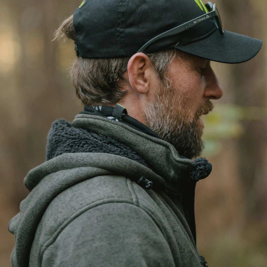 ARBORTEC Yeti Knitted Fleece Lined Jacket Olive